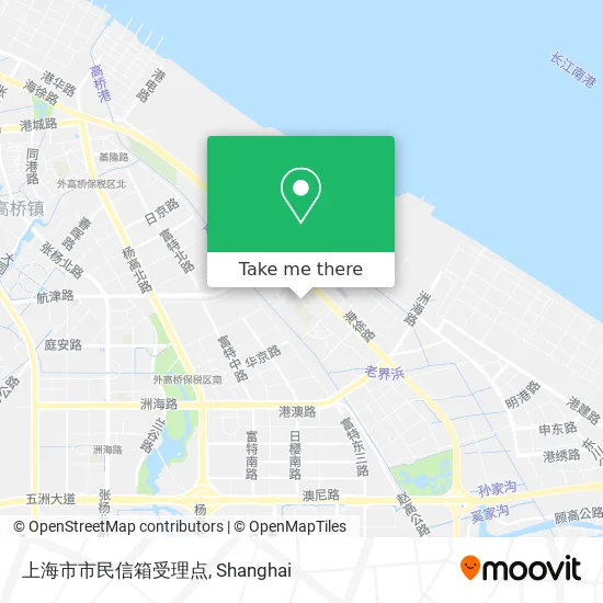 上海市市民信箱受理点 map