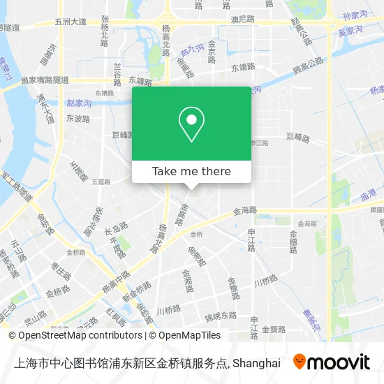 上海市中心图书馆浦东新区金桥镇服务点 map