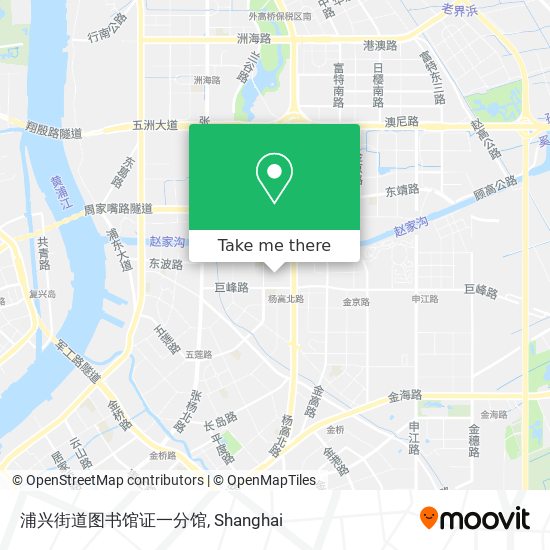 浦兴街道图书馆证一分馆 map