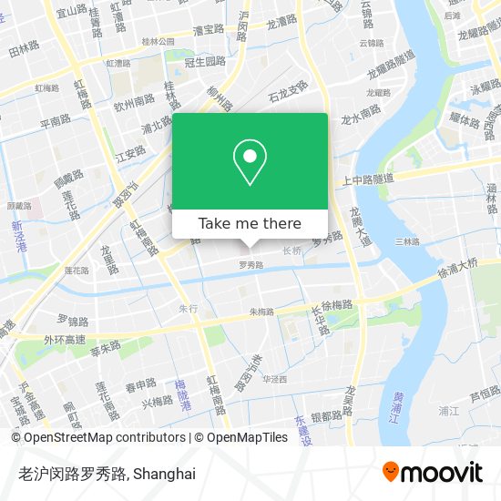 老沪闵路罗秀路 map