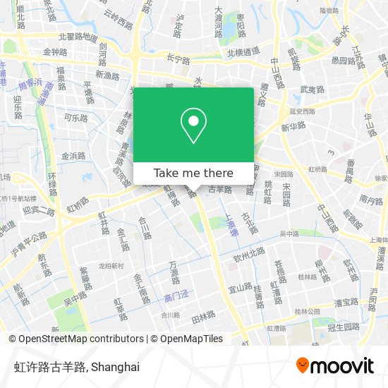 虹许路古羊路 map
