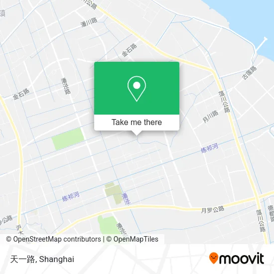 天一路 map