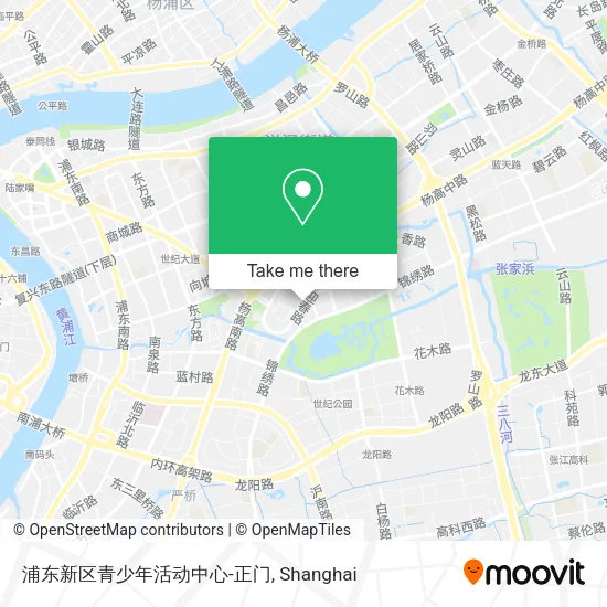 浦东新区青少年活动中心-正门 map