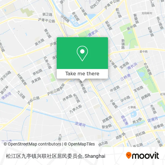 松江区九亭镇兴联社区居民委员会 map