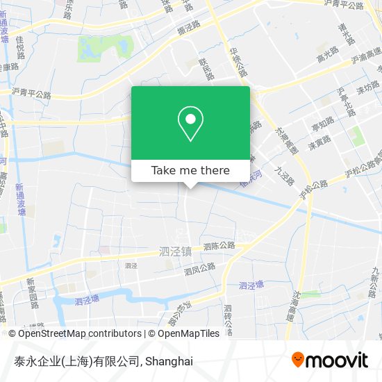泰永企业(上海)有限公司 map
