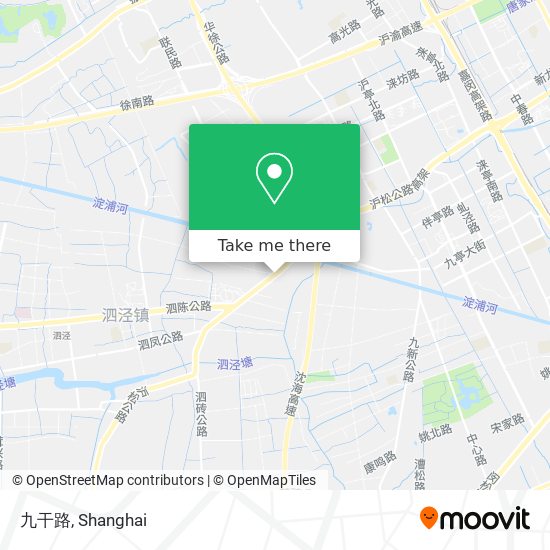 九干路 map