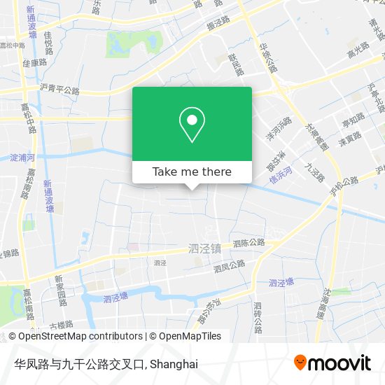 华凤路与九干公路交叉口 map