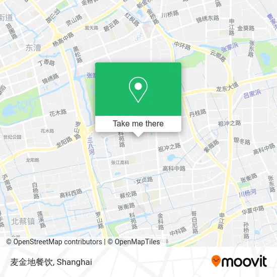 麦金地餐饮 map