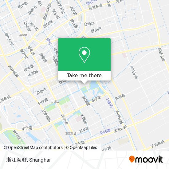 浙江海鲜 map