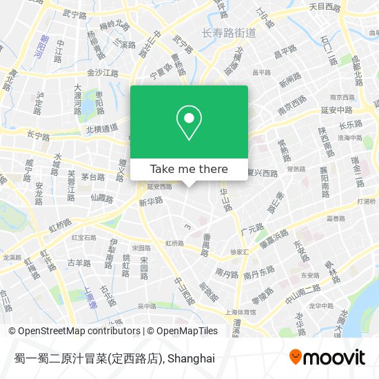 蜀一蜀二原汁冒菜(定西路店) map