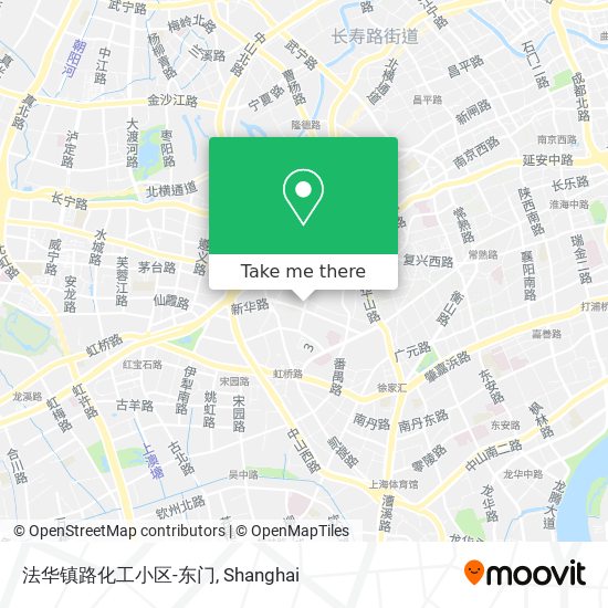 法华镇路化工小区-东门 map