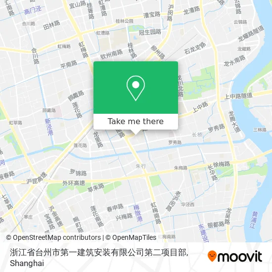 浙江省台州市第一建筑安装有限公司第二项目部 map