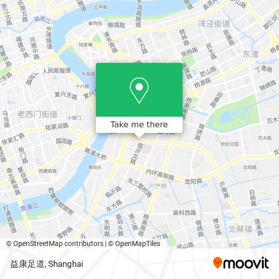 益康足道 map