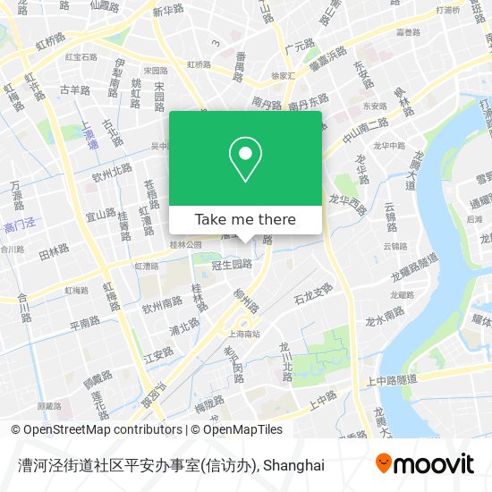 漕河泾街道社区平安办事室(信访办) map