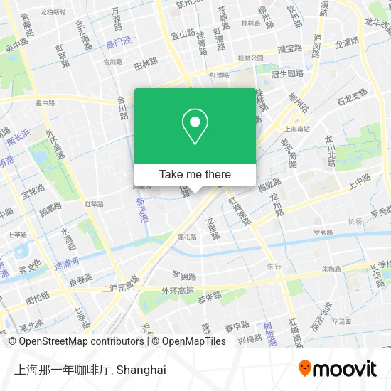 上海那一年咖啡厅 map