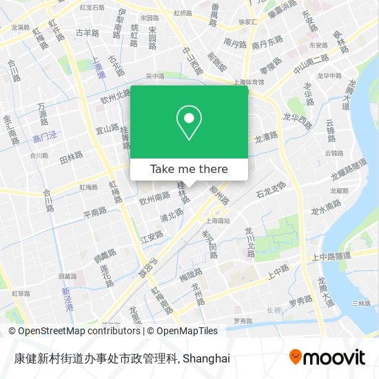 康健新村街道办事处市政管理科 map