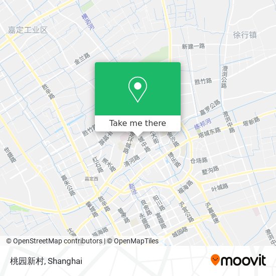 桃园新村 map