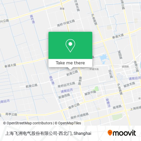 上海飞洲电气股份有限公司-西北门 map