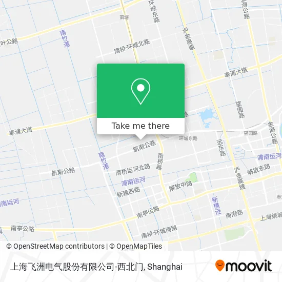 上海飞洲电气股份有限公司-西北门 map