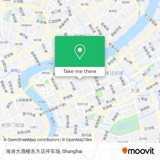 海港大酒楼东方店停车场 map