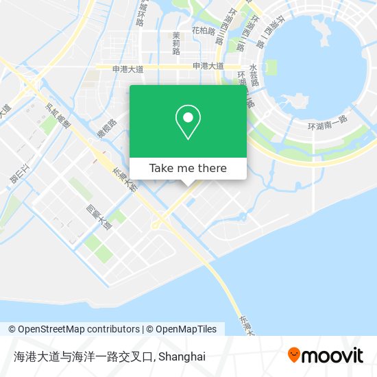 海港大道与海洋一路交叉口 map