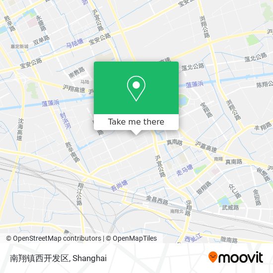 南翔镇西开发区 map