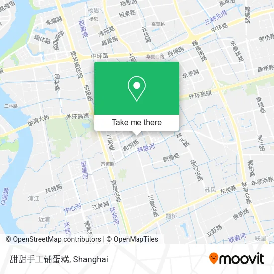 甜甜手工铺蛋糕 map