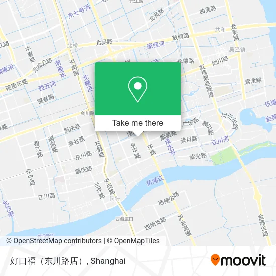 好口福（东川路店） map