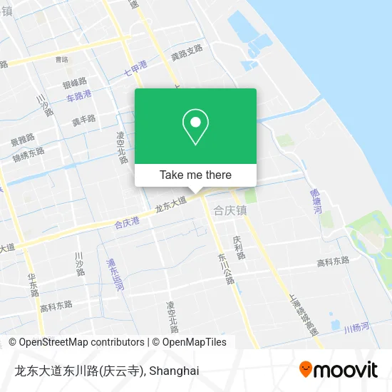龙东大道东川路(庆云寺) map
