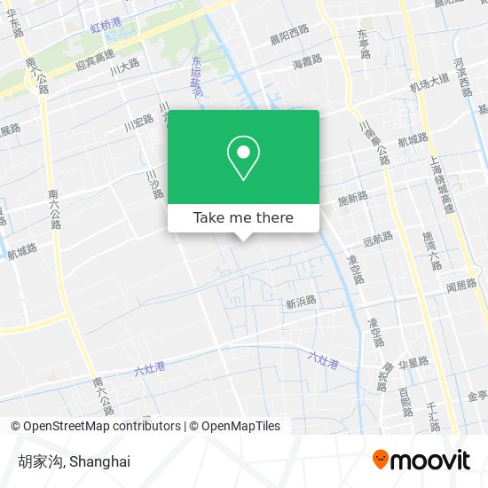 胡家沟 map