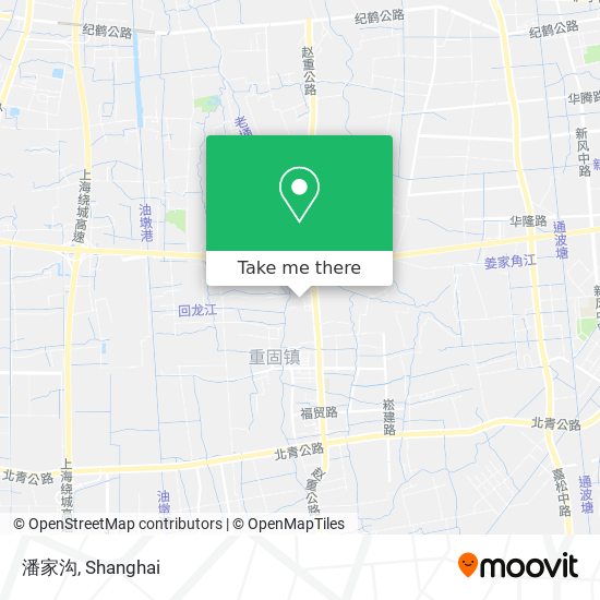 潘家沟 map