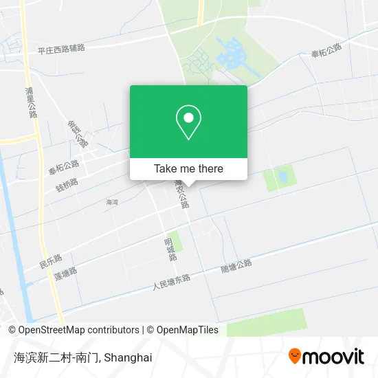 海滨新二村-南门 map