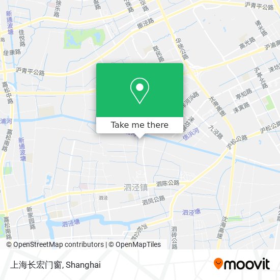 上海长宏门窗 map