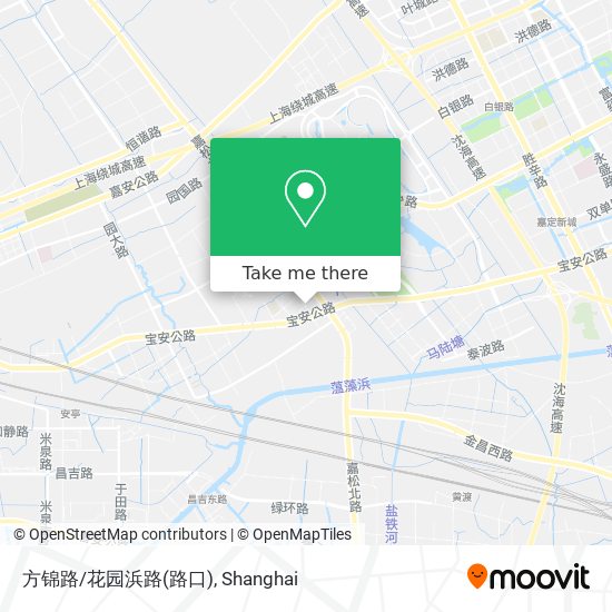 方锦路/花园浜路(路口) map