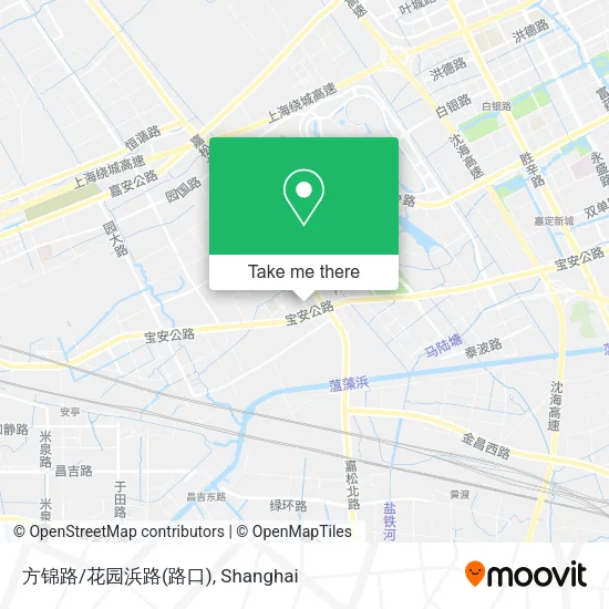 方锦路/花园浜路(路口) map
