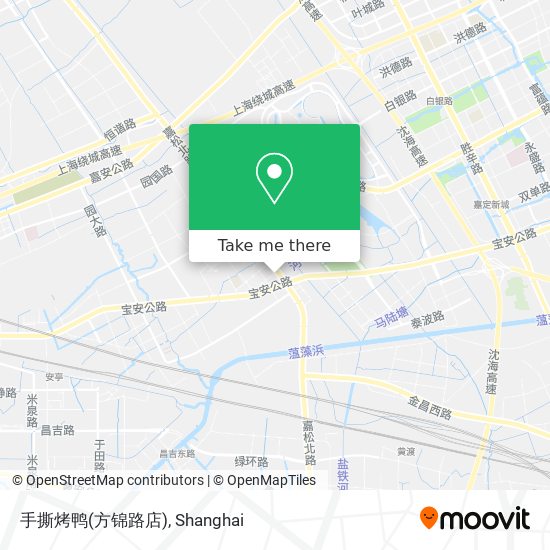 手撕烤鸭(方锦路店) map