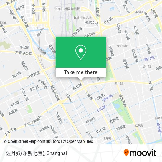 佐丹奴(乐购七宝) map