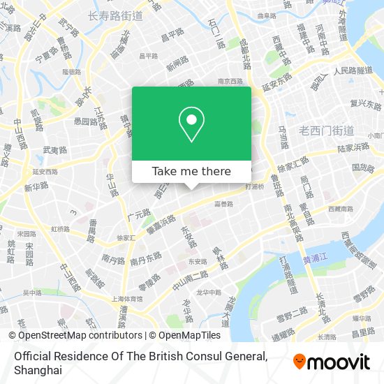 Official Residence Of The British Consul General map