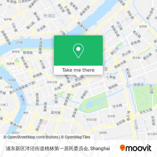 浦东新区洋泾街道桃林第一居民委员会 map