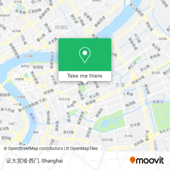 证大宽域-西门 map