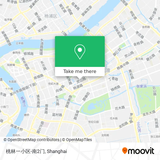 桃林一小区-南2门 map