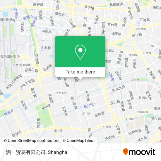 洒一贸易有限公司 map