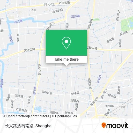 长兴路洒砖南路 map