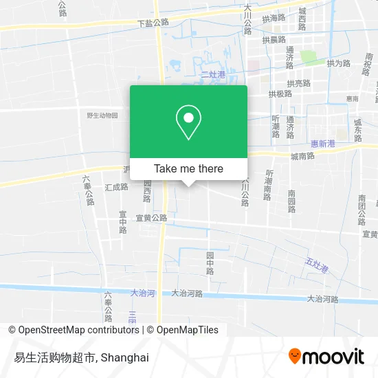 易生活购物超市 map
