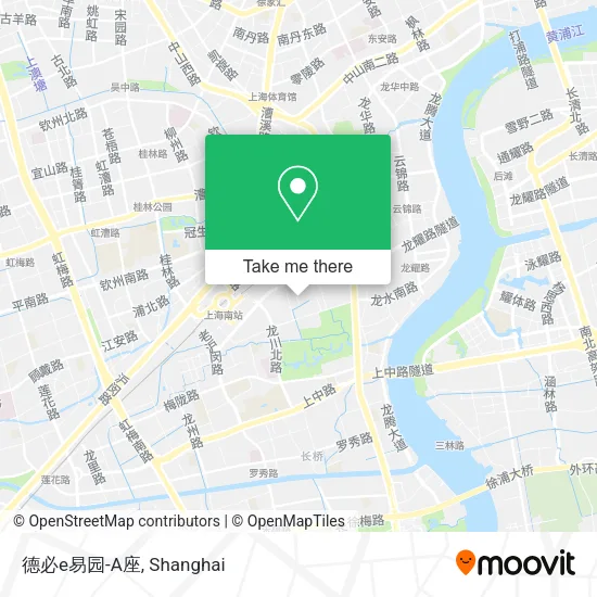 德必e易园-A座 map