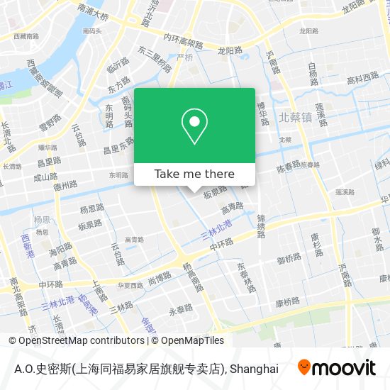 A.O.史密斯(上海同福易家居旗舰专卖店) map