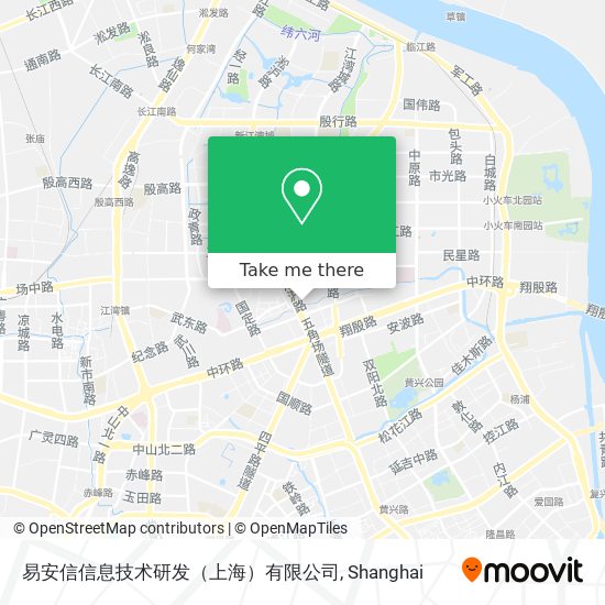易安信信息技术研发（上海）有限公司 map