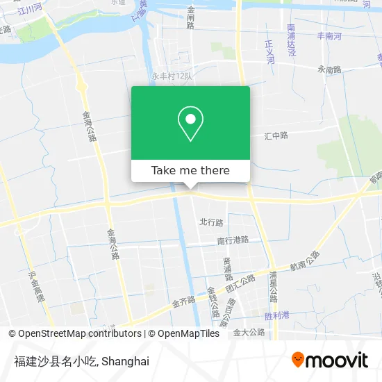 福建沙县名小吃 map