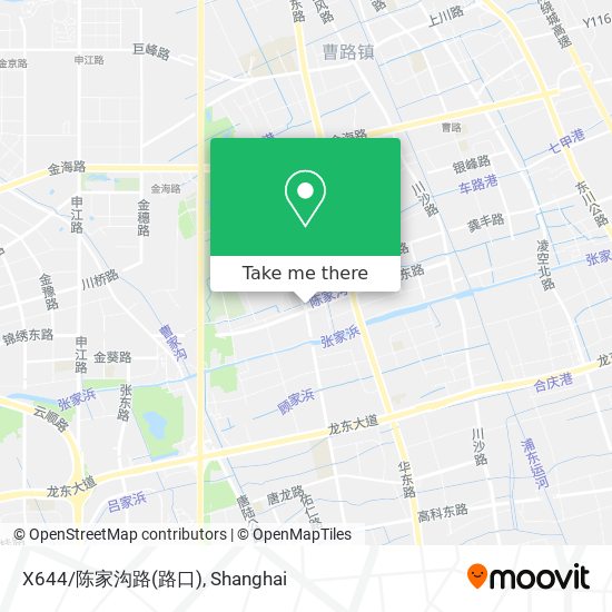 X644/陈家沟路(路口) map
