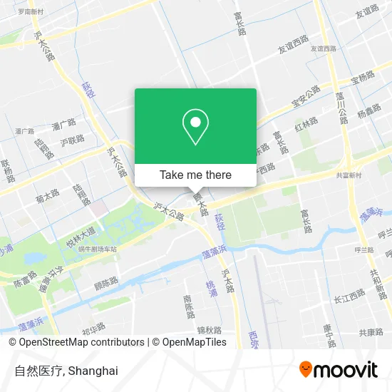 自然医疗 map